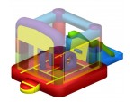 Bounce Houses, Bouncer with Slide Space, BE Bounce Houses