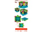Bounce Houses, Be Colorful Bouncer Large, BE Bounce Houses