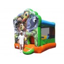 Bouncer with Slide Jungle