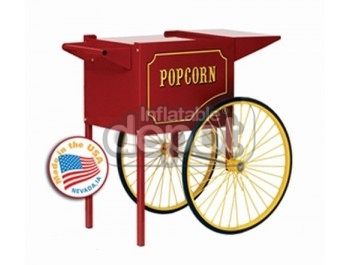 Concession Machines, Medium Cart- For 6oz & 8oz Popcorn, 